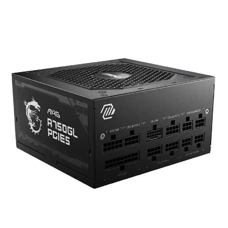 پاور ام اس آی مدل MAG A750GL PCIE5.1 ATX3.1 FULL MODULAR