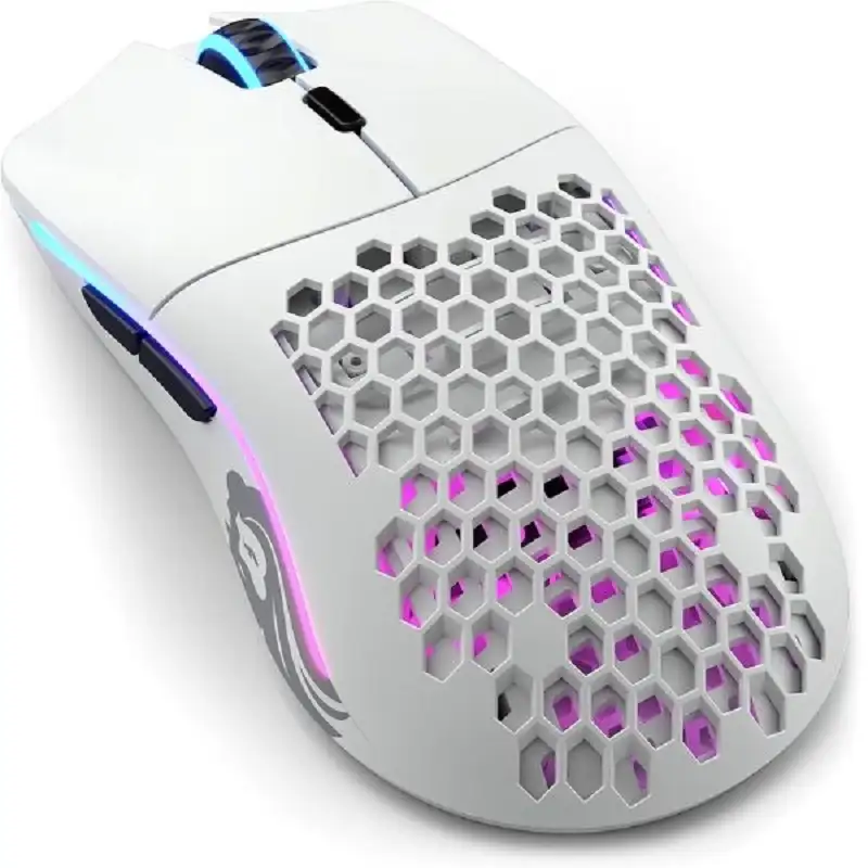 موس گیمینگ گلوریس مدل O MINUS WIRELESS WHITE