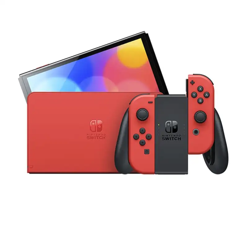 کنسول نینتندو مدل Nintendo Switch OLED Model Mario Edition به همراه Joy-Con
