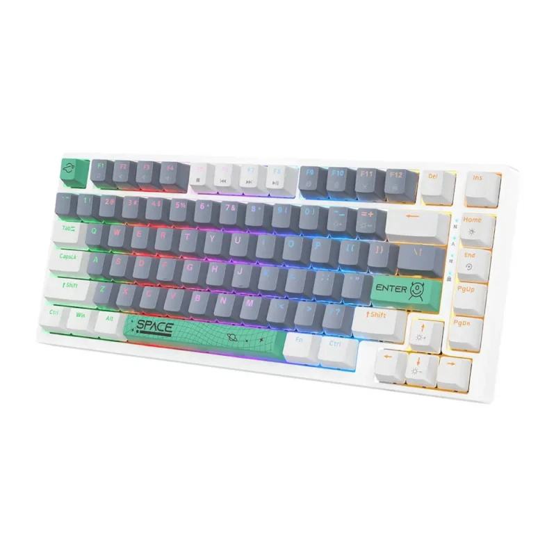 کیبورد گیمینگ اونیکوما مدل G52 White