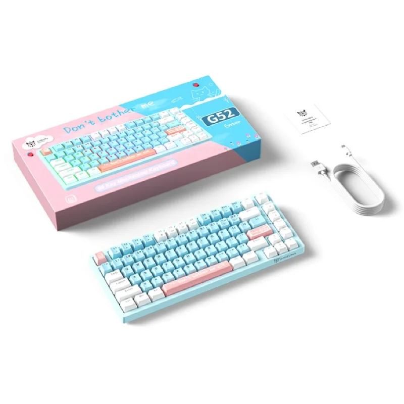 کیبورد گیمینگ اونیکوما مدل G52 Pink