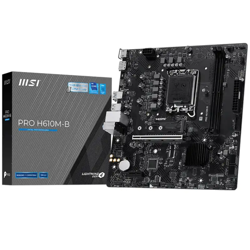 مادربرد ام اس آی مدل PRO H610M-B DDR5