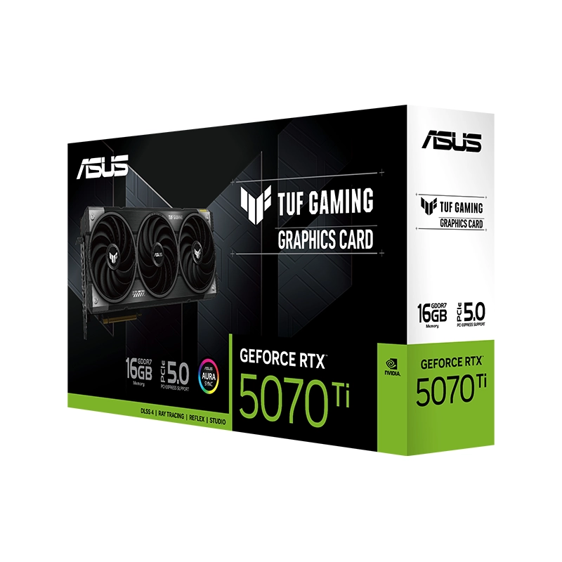 کارت گرافیک ایسوس مدل TUF RTX 5070 TI 16GB OC