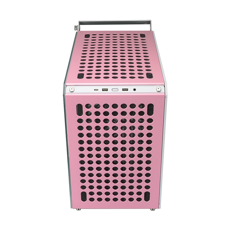 کیس کولر مستر مدل QUBE 500 FLATPACK MACARON EDITION PINK