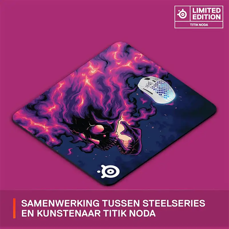 موس پد استیل سریز مدل QcK SteelSeries Titik Noda Edition - Large