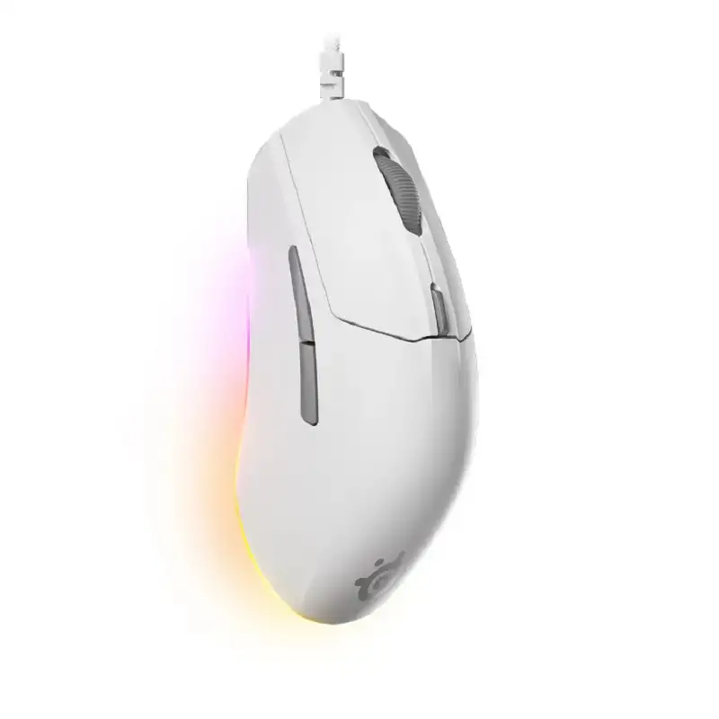 موس گیمینگ استیل سریز مدل Rival 3 Gen 2 Wired White