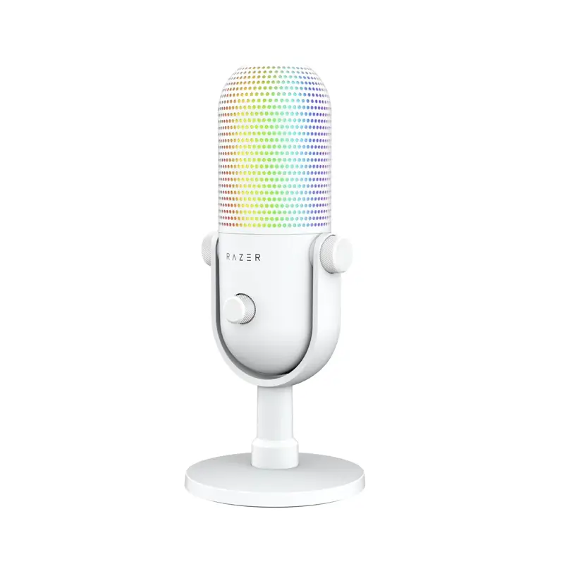  میکروفون ریزر مدل Seiren V3 Chroma White Edition