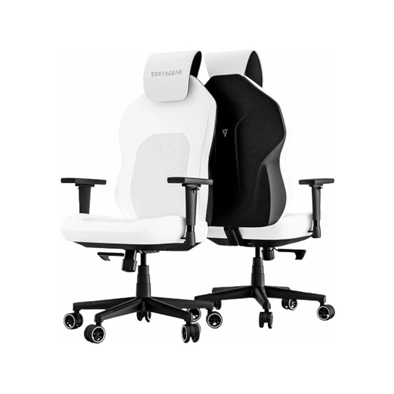 صندلی گیمینگ ورتاگیر مدل SL1800 Black/white Ergonomic Features Edition