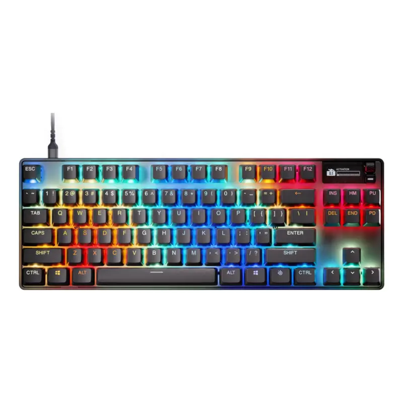 کیبورد گیمینگ استیل سریز مدل Apex Pro TKL Gen 3