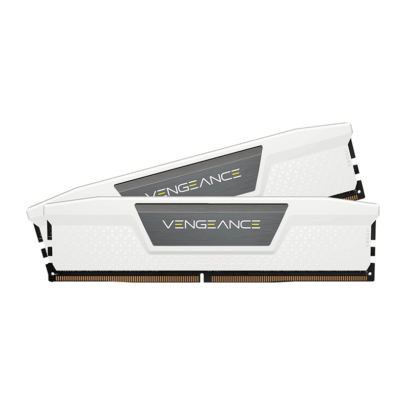 رم کورسیر مدل Vengeance RGB White DDR5 64GB 32GBx2 5200MHz CL40