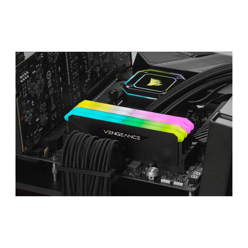 رم کورسیر مدل Vengeance RGB RS DDR4 32GB 16GBx2 3600MHz CL18