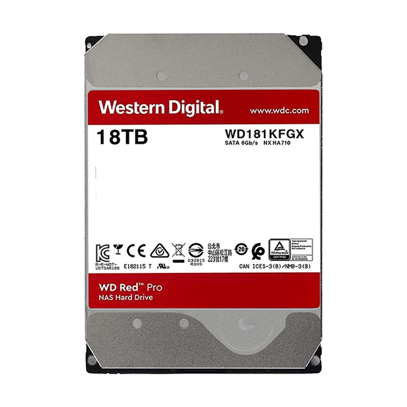  هارد دیسک اینترنال وسترن دیجیتال مدل Red Pro 18TB