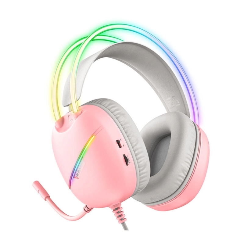 هدست گیمینگ اونیکوما مدل X33 Pink