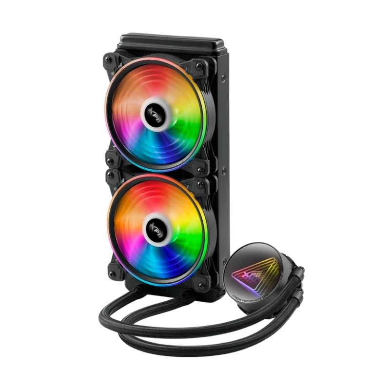 خنک کننده پردازنده ایکس پی جی مدل Levante X 240 ARGB Black