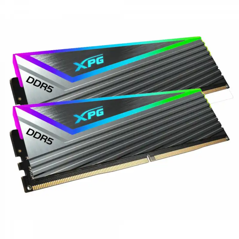 رم ایکس پی جی مدل Caster DDR5 6400MHz 32GB (2x16GB) RGB CL32 Black 