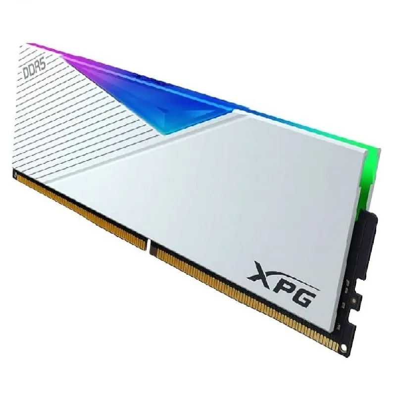 رم ایکس پی جی مدل Lancer DDR5 6400MHz 32GB (2x16GB) RGB CL32 White