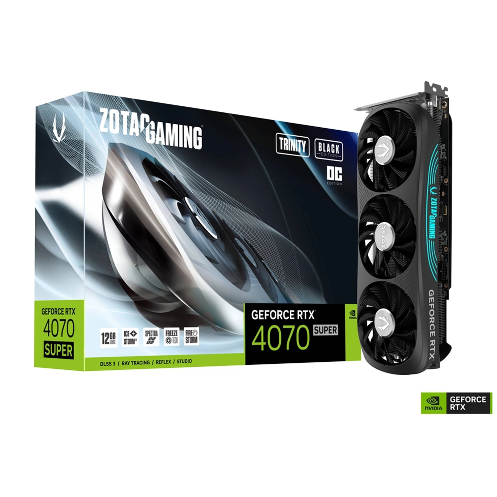 کارت گرافیک زوتک مدل RTX 4070 SUPER Trinity 12GB OC