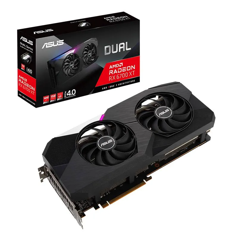 کارت گرافیک ایسوس مدل DUAL RX 6700 XT 12GB