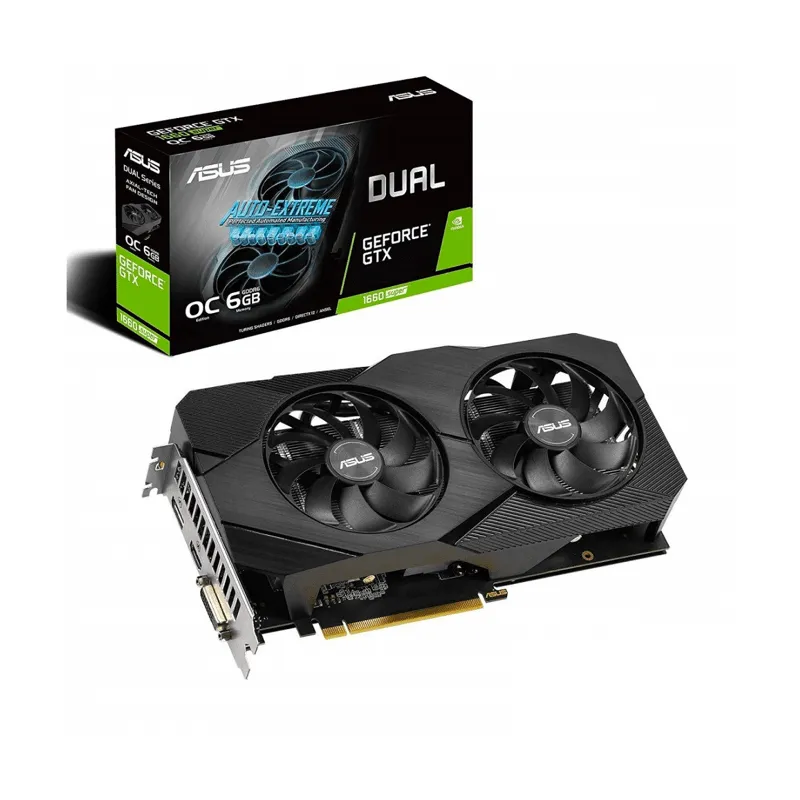 کارت گرافیک ایسوس مدل Dual GTX 1660 Super 6GB OC EVO