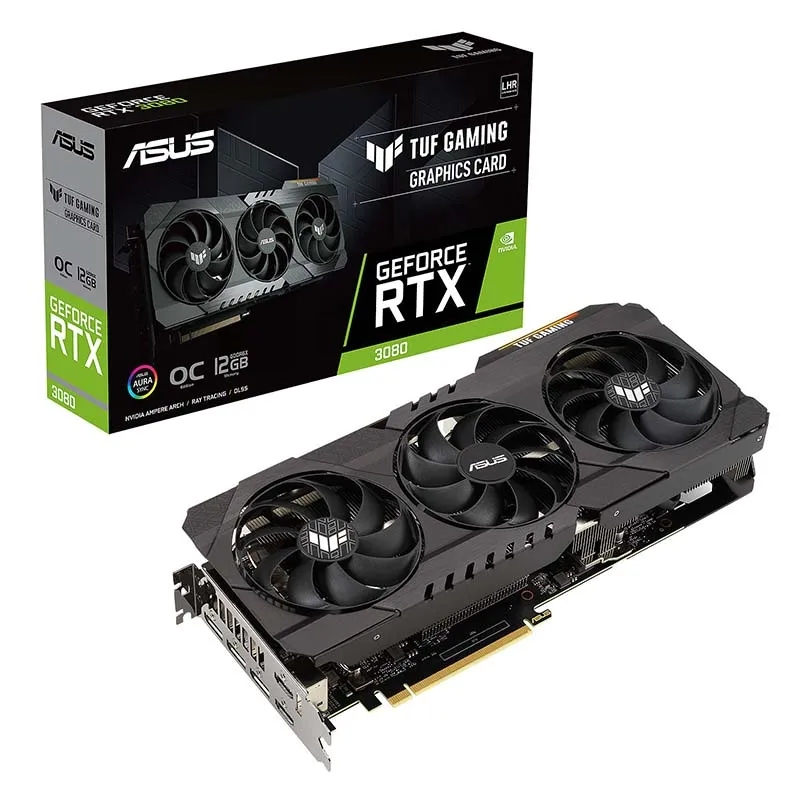 کارت گرافیک ایسوس مدل TUF RTX 3080 12GB OC