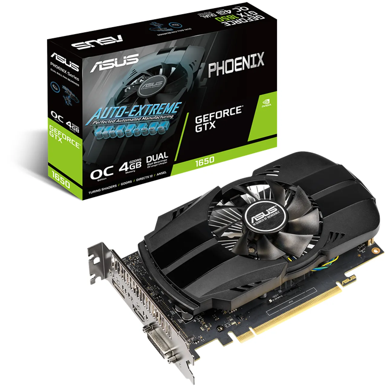 کارت گرافیک ایسوس مدل PH GTX 1650 4GB OC
