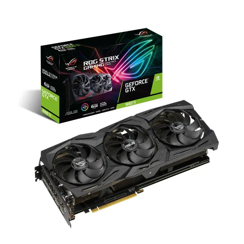 Rog Strix GTX 1660 TI 6GB