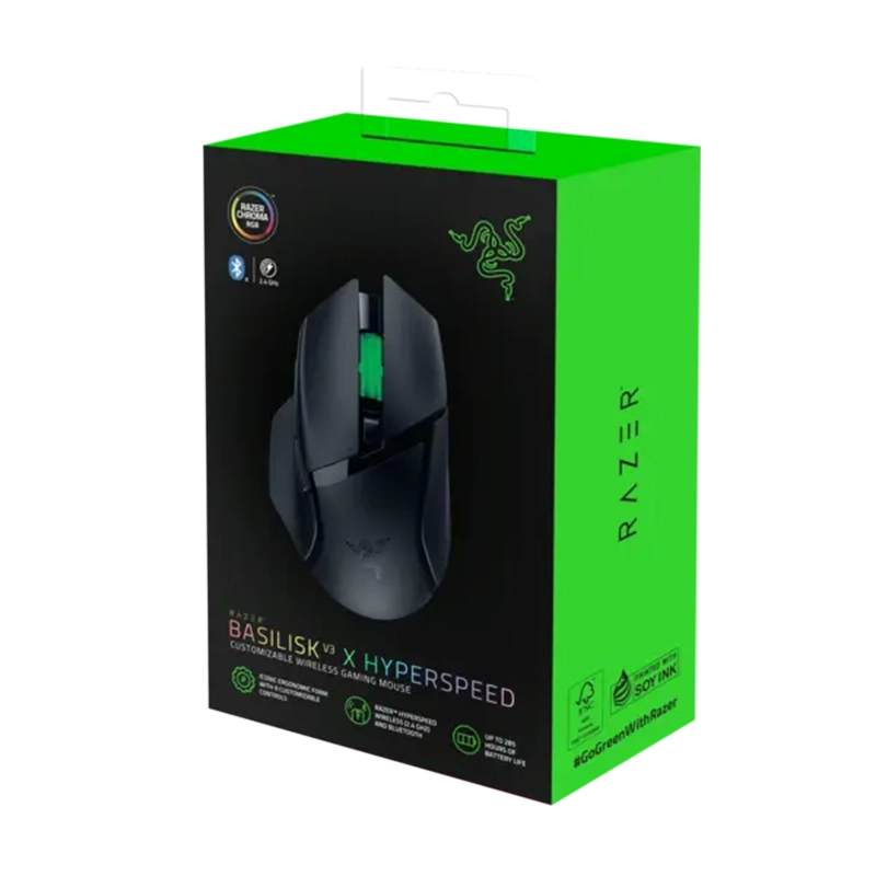 موس گیمینگ ریزر مدل ‌Basilisk V3 X Hyperspeed