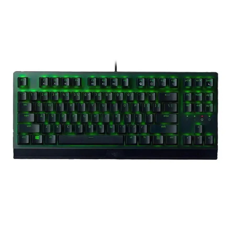 کیبورد گیمینگ ریزر مدل BlackWidow X Green Switch