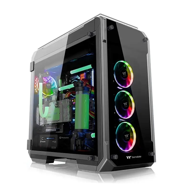 کیس ترمالتیک مدل View 71 Tempered Glass RGB