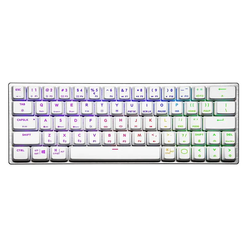 کیبورد گیمینگ کولر مستر مدل SK622 SILVER