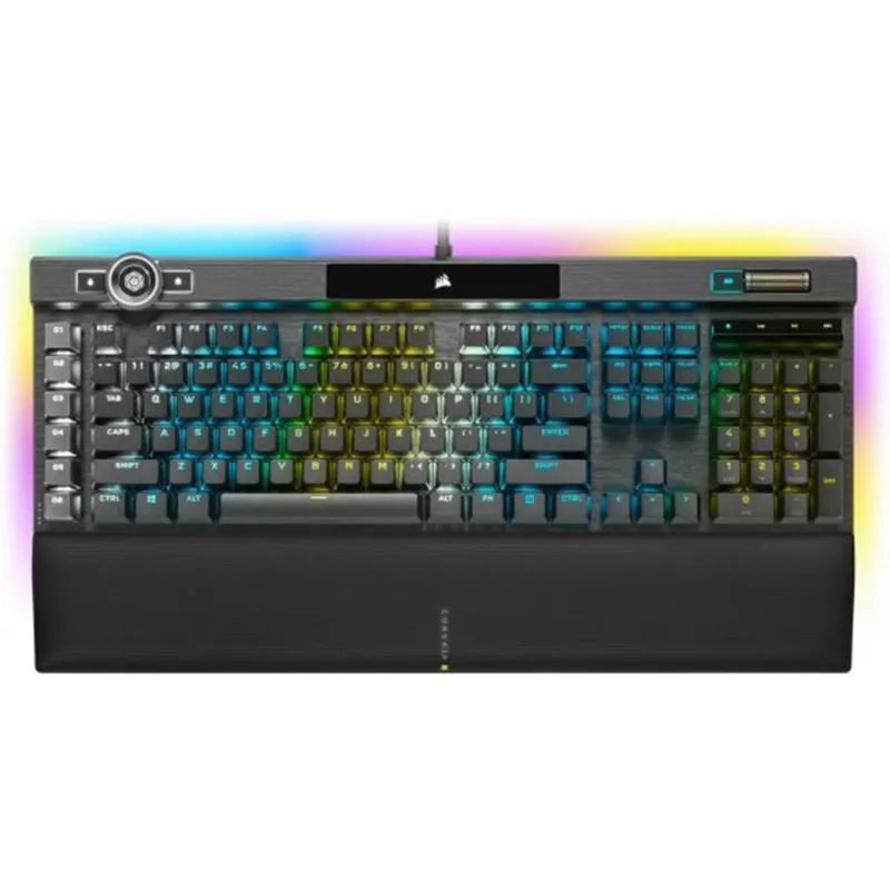 کیبورد گیمینگ کورسیر K100 RGB OPX Switch Black