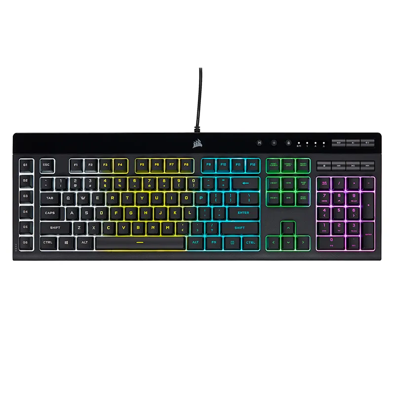 کیبورد گیمینگ کورسیر مدل K55 RGB PRO