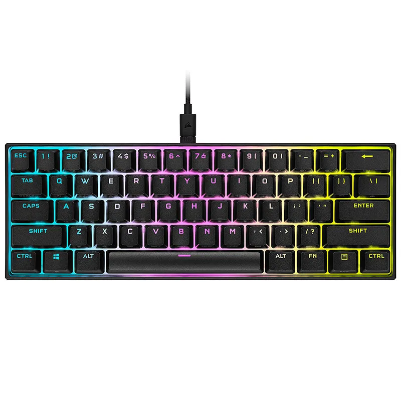 کیبورد گیمینگ کورسیر K65 Mini Cherry MX Red