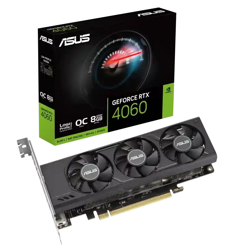 کارت گرافیک ایسوس مدل LP RTX 4060 8GB OC