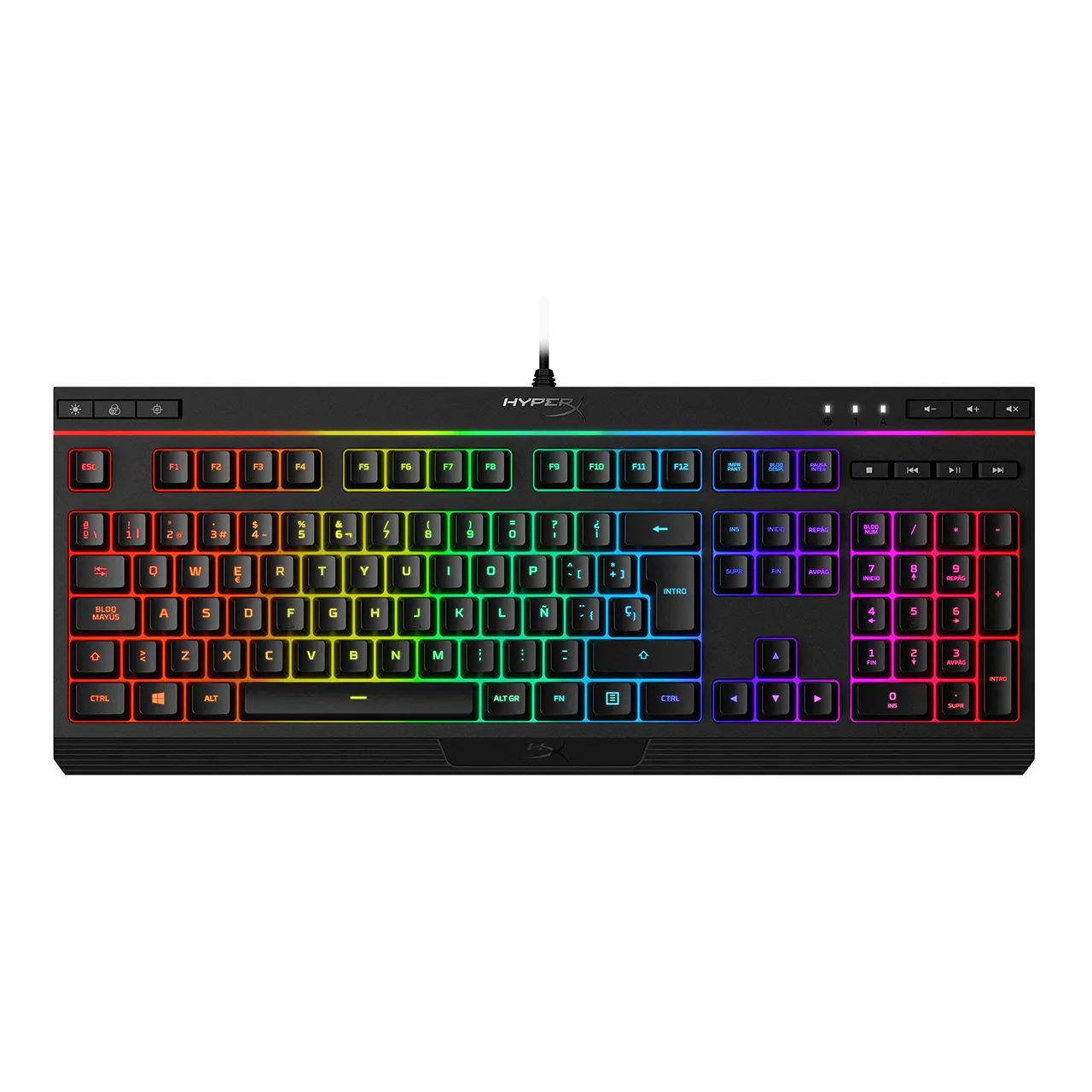کیبورد گیمینگ هایپر ایکس مدل Alloy Core RGB