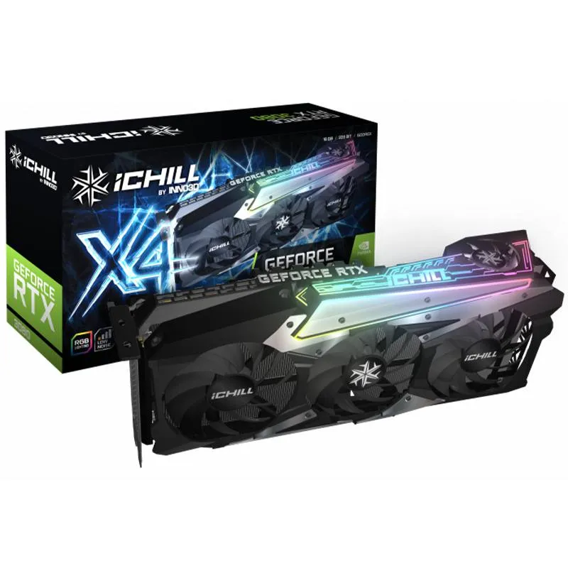 کارت گرافیک اینو تری دی مدل RTX 3080 ICHILL X4 12GB