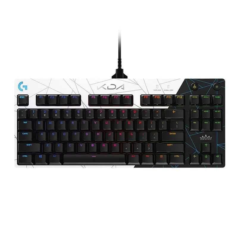کیبورد گیمینگ لاجیتک مدل G Pro Clicky KDA Ediion