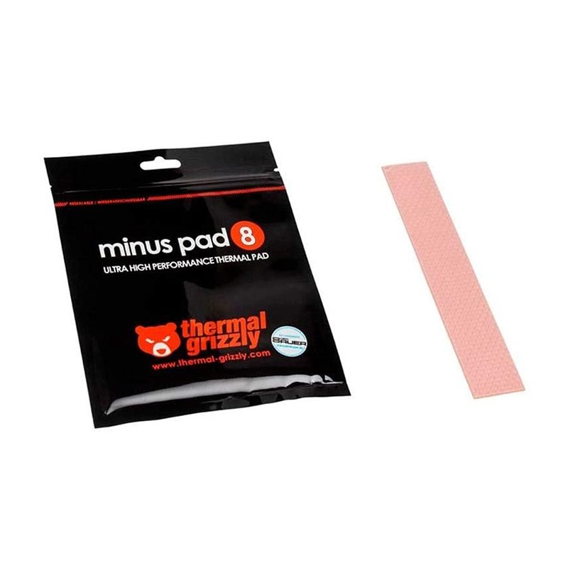 پد سیلیکونی ترمال گریزلی مدل Minus Pad 8 120x120x1mm 