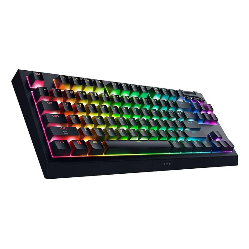  کیبورد گیمینگ ریزر مدل RAZER BLACKWIDOW V4 MINI HYPERSPEED