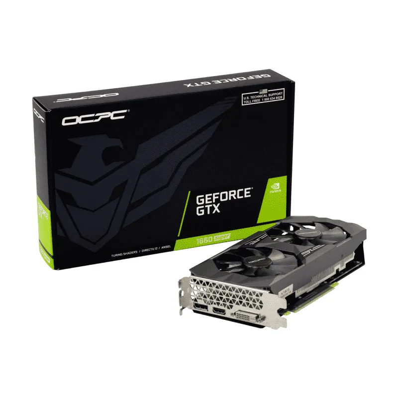 کارت گرافیک او سی پی سی مدل GTX 1660 SUPER 6GB