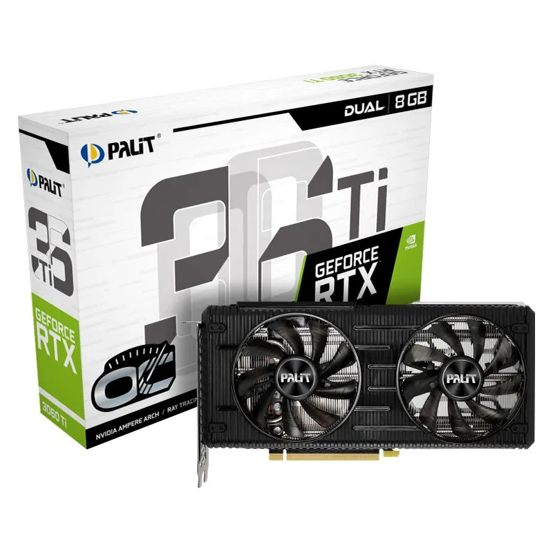 کارت گرافیک پلیت مدل RTX 3060 Ti Dual 8GB