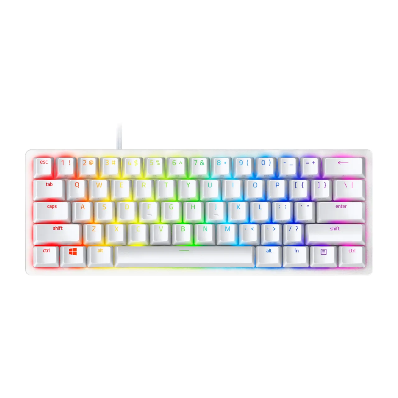 کیبورد گیمینگ ریزر مدل Huntsman Mini Purple Mercury