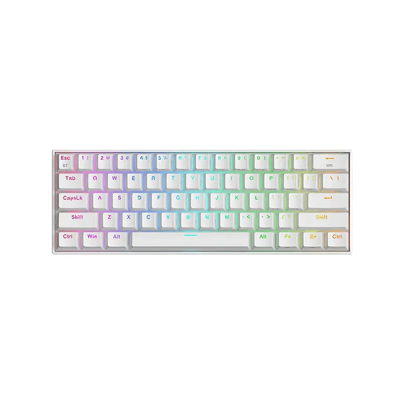 کیبورد گیمینگ ردراگون مدل Draconic Elite K530 RGB-Pro White