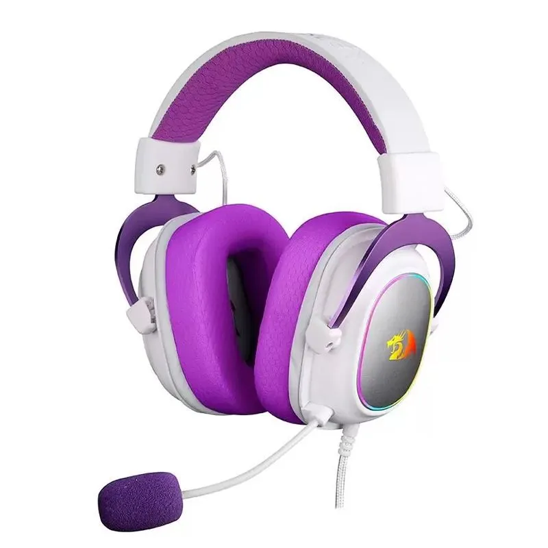 هدست گیمینگ ردراگون مدل Zeus-X H510 Purple
