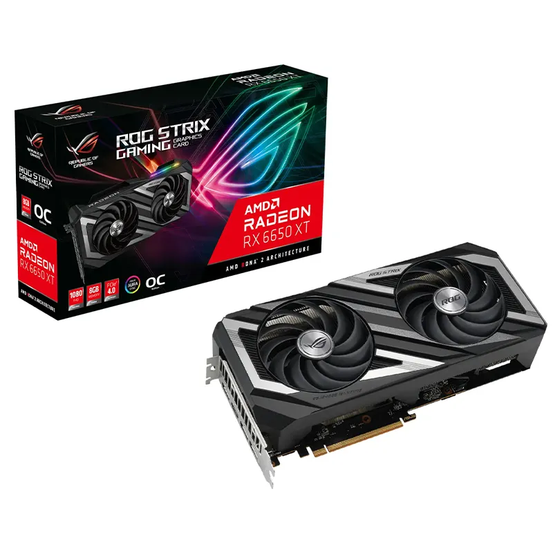 کارت گرافیک ایسوس ROG Strix Radeon RX 6650 XT OC Edition 8GB