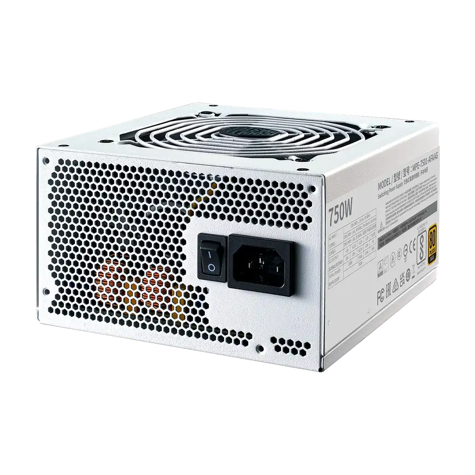 پاور کولرمستر MWE 750 GOLD ATX3 WHITE EDITION