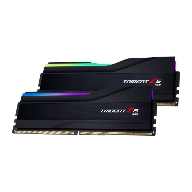 رم جی اسکیل مدل Trident Z5 RGB Black DDR5 64GB 32GBx2 6000mhz CL36