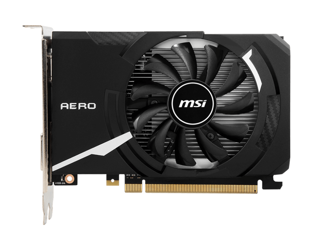 کارت گرافیک ام اس آی مدل GeForce GT 1030 AERO ITX 4GD4 OC-1