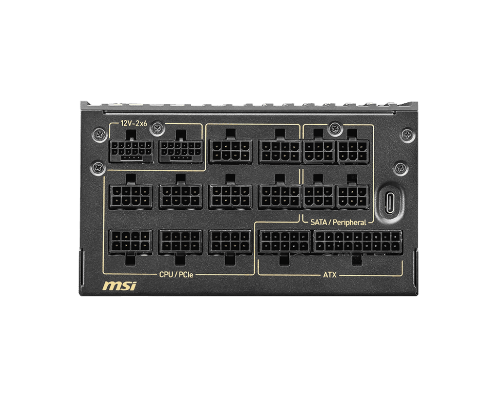 پاور ام اس آی مدل MEG Ai1600T PCIE5 TITANIUM -3