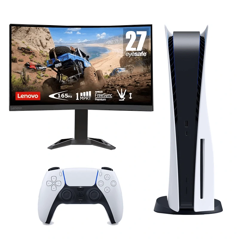 playstation 5 standard 1216 + Lenovo G27C-30